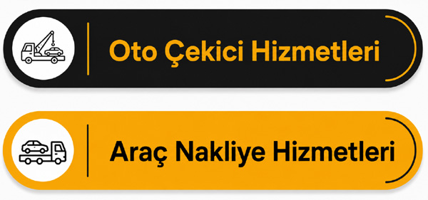 Çekici ve yol yardım hizmeti